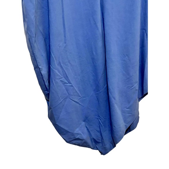 Universal Standard Geneva Dress Blue Asymmetric Large - Picture 2 of 5